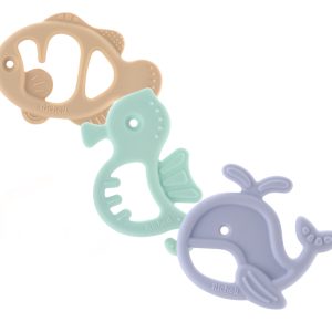Pack de 3 Mordedores de Silicona Richell